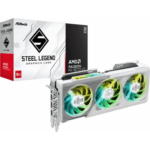 AsRock VGA RX 9070 XT SLSteel Legend 16GB GDDR6 256bit3xDP, HDMI Cijene