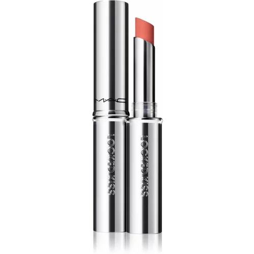 MAC Cosmetics Locked Kiss 24h Lipstick dolgoobstojna šminka z mat učinkom odtenek Mull It Over & Over 1,8 g