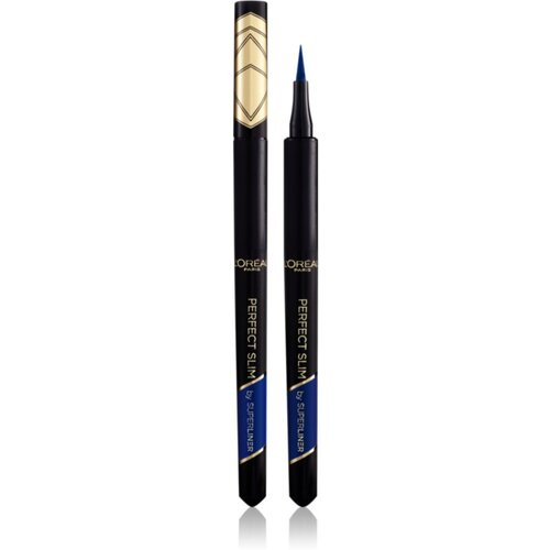 L&amp;acute;Or&amp;eacute;al Paris Superliner Perfect Slim črtalo za oči v obliki flomastra odtenek 04 Navy 1 g Slike