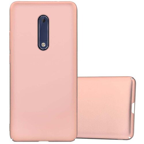 Cadorabo Primer združljiv z Nokia v kovinskem rosă &permil; Gold - Hard Case za&scaron;čitni pokrov v kovinskem videzu proti praskam in udarcem, (20567476) Cene