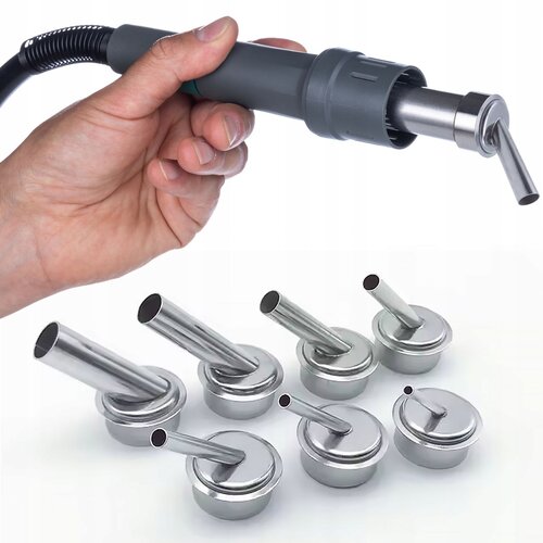 Rosfix SET KOTNIH &Scaron;OB ZA VROČ ZRAK &ndash; 7 KOVINSKIH &Scaron;OB &Oslash;3&ndash;12 MM | ZA QUICK 861DW, AIRFLOW-X | ZA SPAJKANJE IN VARJENJE PLASTIKE, (5000075774) Cene