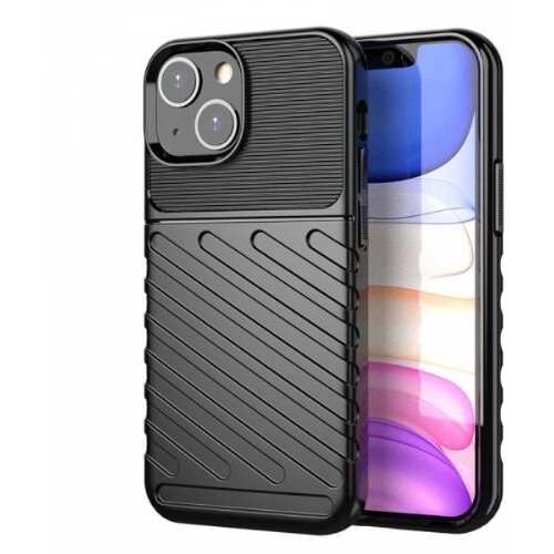 Nillkin silikonski ovitek tunder armor za iphone 13 mini - črn Slike