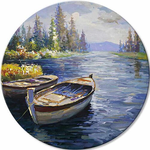  Okrogla poslikana slika Začetek pustolovščine | different dimensions Cene