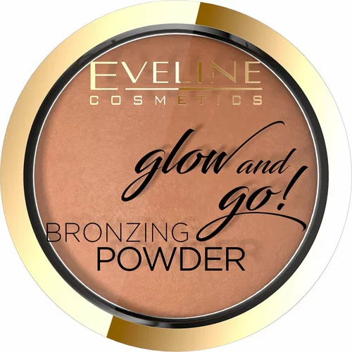 Eveline Glow & Go bronz puder odtenek 02 8,5 g