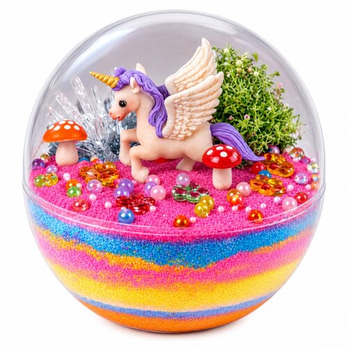  Growing Experiment Kit Unicorn Terrarium DIY Lights Slike