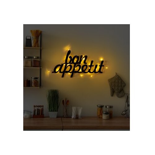 Wallity Zidna dekoracija Bon Appetit 171, 30x50cm, Crna Slike