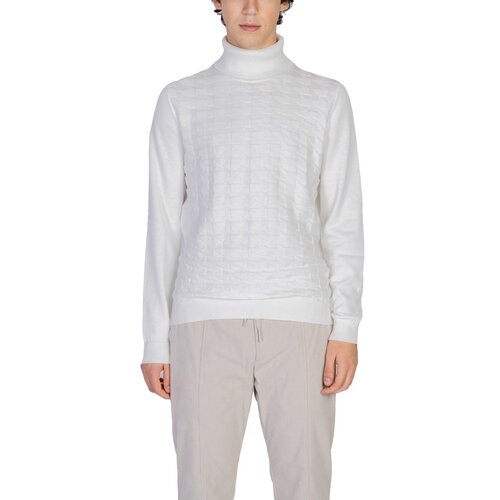 Antony Morato Telovniki & Jope COTTON WOOL BLEND YARN WITH JACQUARD 3D MMSW01454-YA200066 Bela Cene
