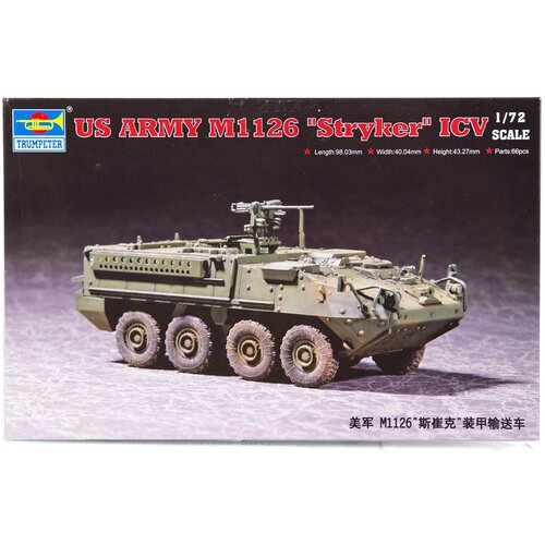 Trumpeter M1126 Stryker ICV ameriške vojske, (21313323) Cene