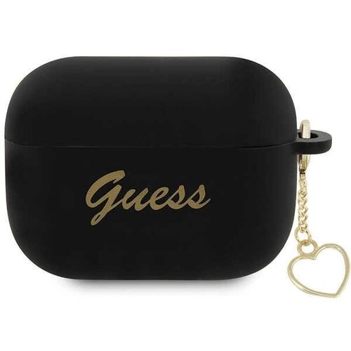 Guess OVITEK CASE ZA AIRPODS PRO 2 SILIKON ČRNO SRCE, (21834792) Cene
