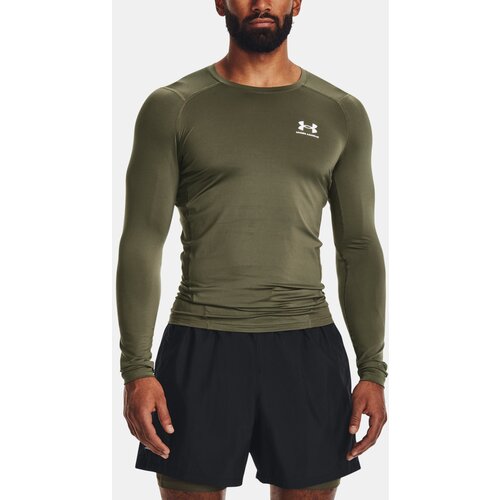 Under Armour T-Shirt UA HG Armour Comp LS-GRN - Men's Slike