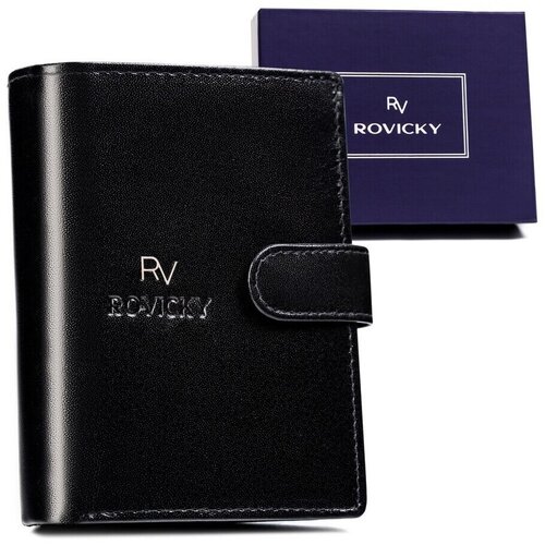 Rovicky Denarnice RV7680272ILLBCA Črna Slike