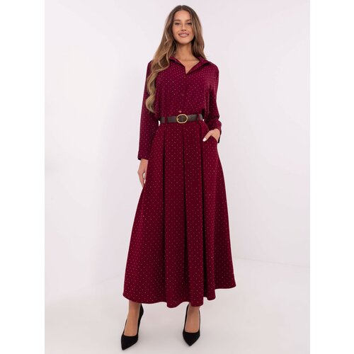 Italy Moda Skirt-DHJ-SD-19720-1.32-burgundy Cijene