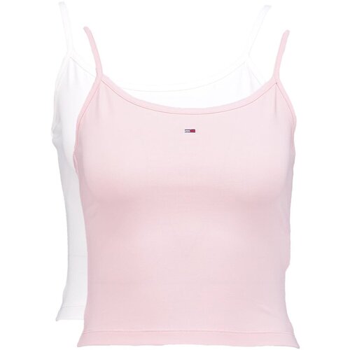 Tommy Jeans Majice &amp;amp; Polo majice DW0DW18148 Bež Slike