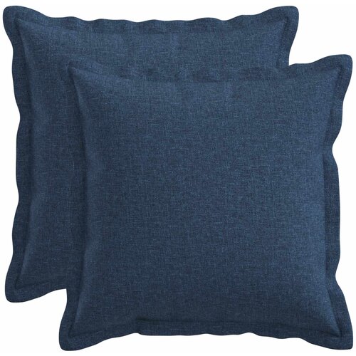  Presvlaka za jastuk 2 pcs HOUTEN Plava 35 x 35 cm Umjetni lan Slike