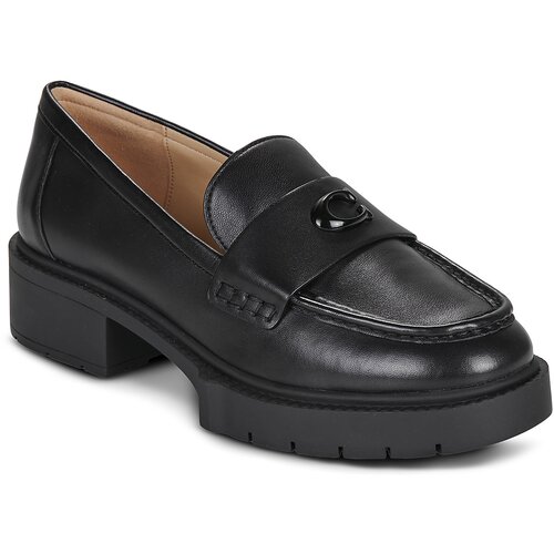Coach Mokasini LEAH LOAFER Črna Cene