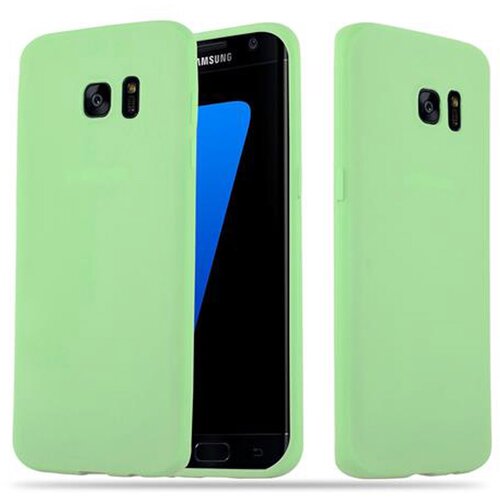 Cadorabo Case, združljiv s Samsungom v Candy Pastel Green - Za&amp;scaron;čitni pokrov iz fleksibilnega silikona TPU, (20570738) Slike