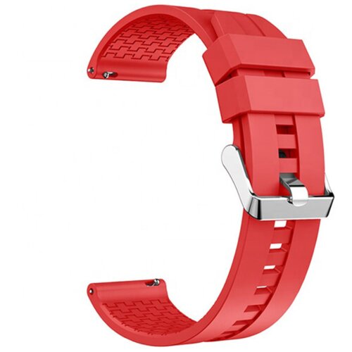 Huawei silikonska narukvica za pametne satove crvena 22mm Slike