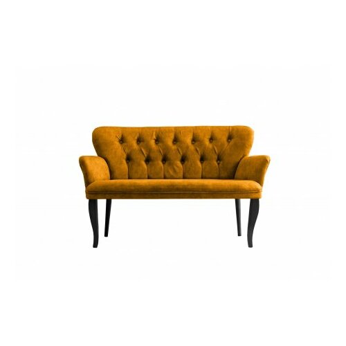 Atelier Del Sofa sofa dvosed paris black wooden mustard Cene