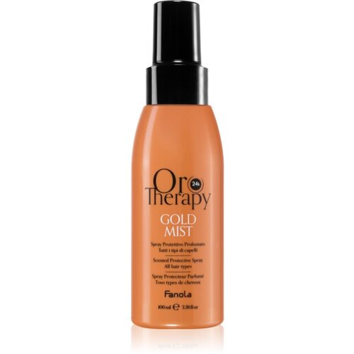Fanola Oro Therapy Gold Mist zaščitno stiling pršilo za lase z 24-karatnim zlatom 100 ml Cene