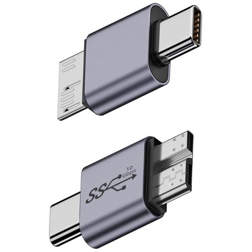 INF 2-Pack USB Type-C mo&scaron;ki na Micro B mo&scaron;ki adapter - pretvornik iz aluminijeve zlitine, (5000291583) Cene