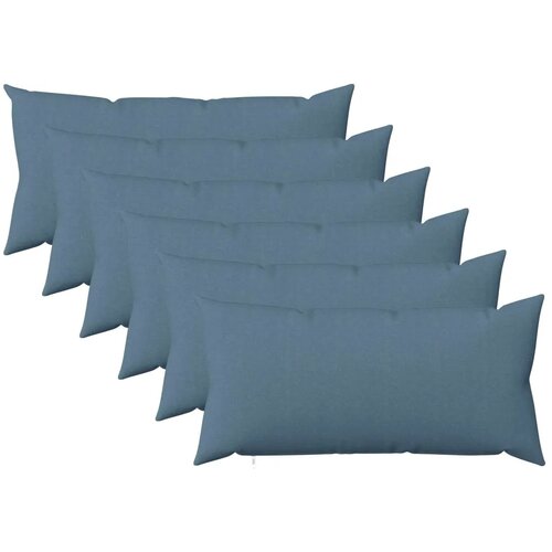  Presvlaka za jastuk 6 kom. HEERLEN Traper plava 40 x 80 cm - Trapere plave boje 40 x 80 cm 6 Cene