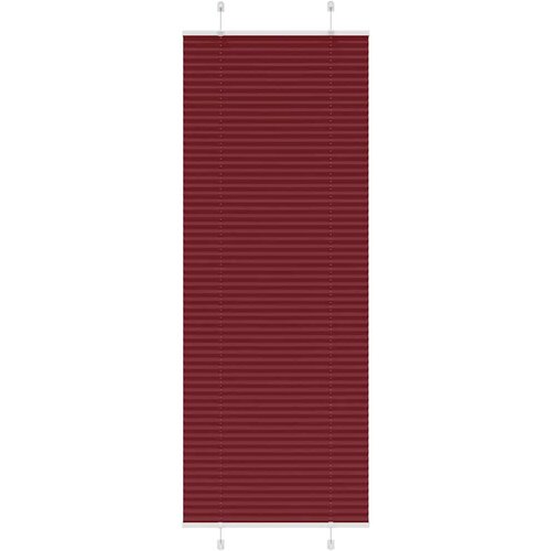 vidaXL Plisirana žaluzija bordo rdeča 70x200 cm širina blaga 69,4 cm poliester, (5000297101) Cene