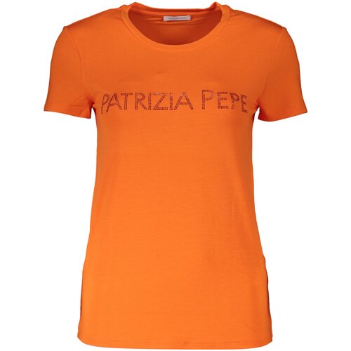 Patrizia Pepe WOMEN&amp;amp;#39;S SHORT SLEEVE T-SHIRT ORANGE Slike