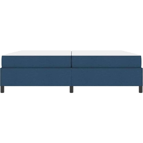  Krevet s opruga kutije Svijetlo siva Crna 200 x 200 cm Slike