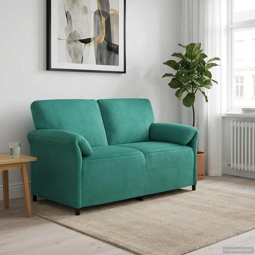SOFA za dvije osobe Tirkizna 158 x 83 x 95 cm Baršun Cene