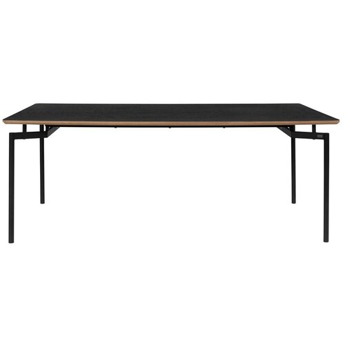 St&amp;oslash;raa Crni blagovaonski stol 100x200 cm Aldo &amp;ndash; Slike