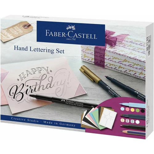 Faber-castell risalni set creative hand lettering, 12 kosov