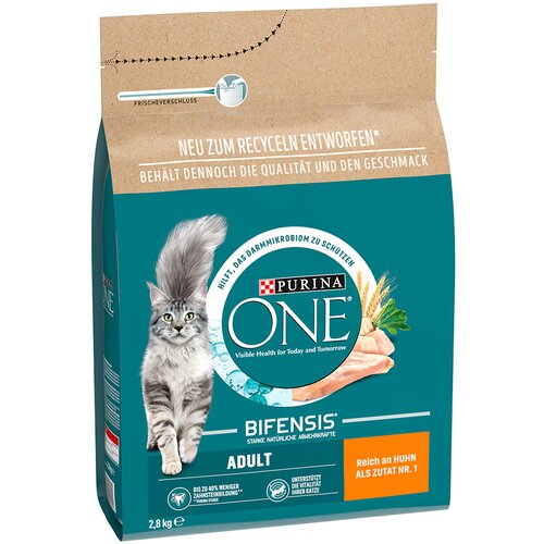 Purina ONE Adult piščanec & polnovredne žitarice - Varčno pakiranje: 3 x 2,8 kg Cene