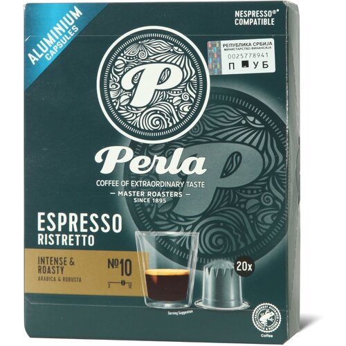 Perla Kafa Espresso Ristretto Nesp.20caps Cene