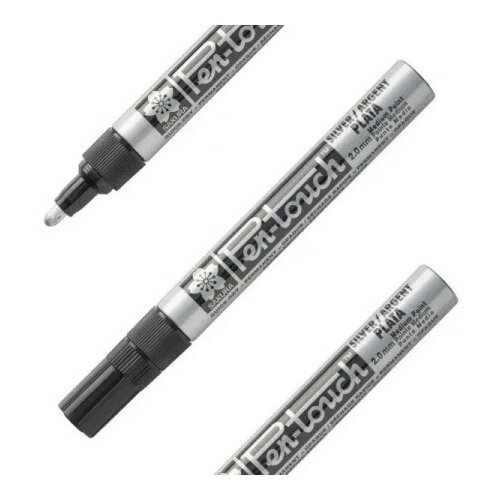 Pen touch, uljani marker, medium, silver, 2.0mm ( 672509 ) Slike