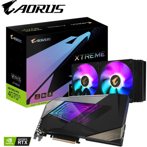 Gigabyte Grafična kartica GeForce RTX 4070 Ti XTREME WATERFORCE, 12GB GDDR6X, PCI-E 4.0, (20870777)