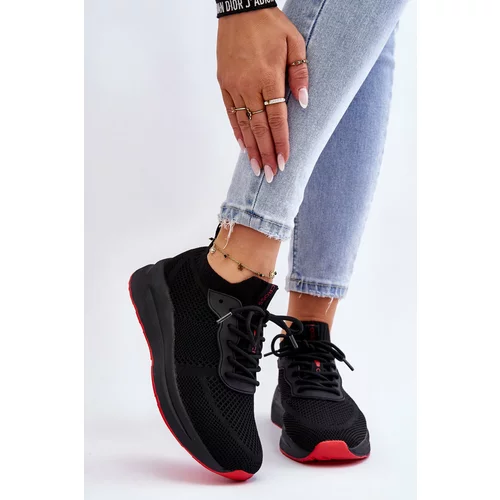 Kesi Women's Cross Jeans Slip-on Sneakers LL2R4032C Black