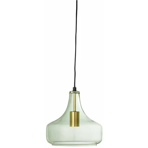 Bloomingville Zelena viseća svjetiljka sa staklenim sjenilom ø 25,5 cm Yuser –