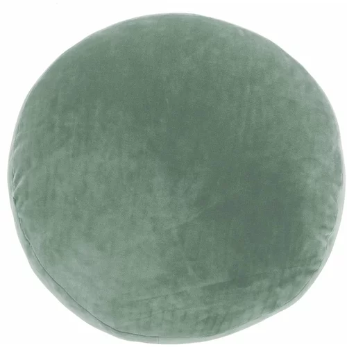Tiseco Home Studio Zeleni ukrasni jastuk od mikrovlakana Marshmallow, ø 40 cm