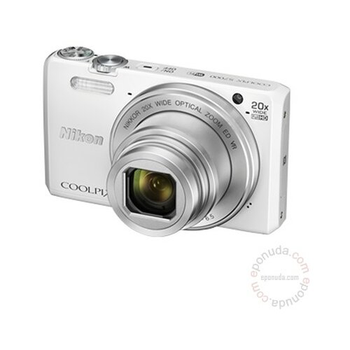 Nikon Coolpix S7000 beli digitalni fotoaparat Slike