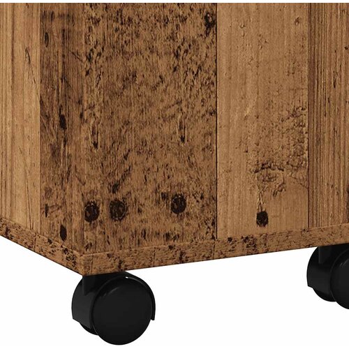 Stol za kavu staro drvo 60x60x38 cm konstruiranog drva Slike