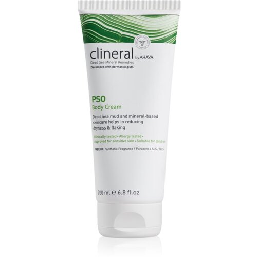Ahava Clineral PSO vlažilna krema za telo za luskavico 200 ml unisex Slike