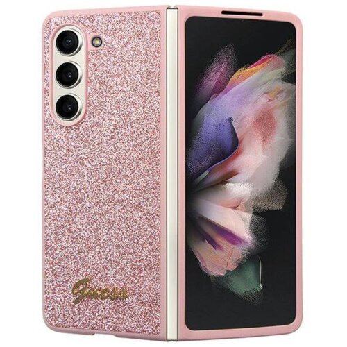 Guess GUHCZFD5HGGSHP ovitek samsung galaxy z fold 5 F946 - roza z bleščicami Cene