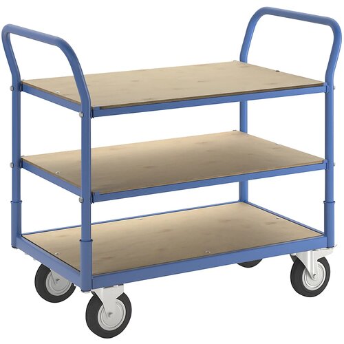 eurokraft basic Transportni voziček Flex, nosilnost 300 kg, 3 nivoji Cene
