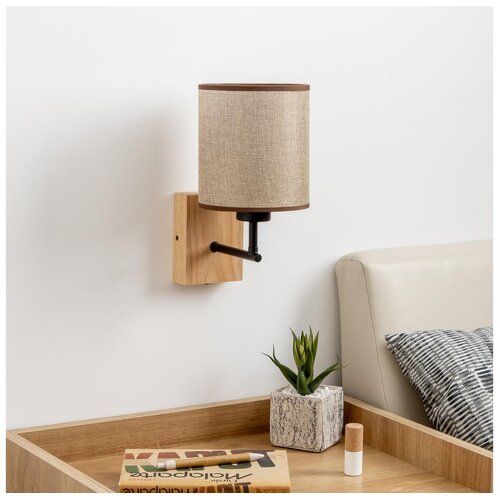  Brilagi - Zidna lampa NUBILA WOOD 1xE27/25W/230V hrast/braon Cene