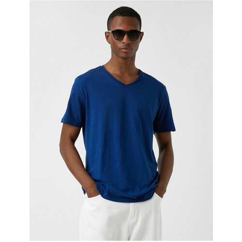 Koton T-Shirt - Navy blue - Regular fit Cene