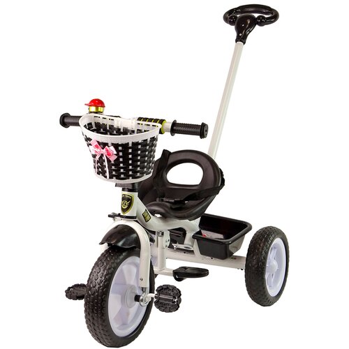 Lean Toys Tricikel mix črno bela lea Slike