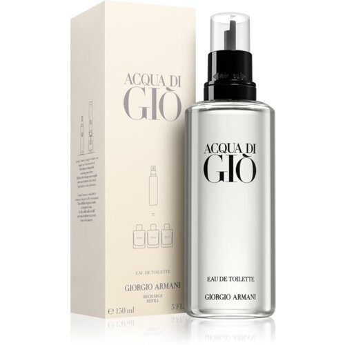 Armani Acqua di Gi&amp;ograve; toaletna voda nadomestno polnilo za mo&amp;scaron;ke 150 ml Slike