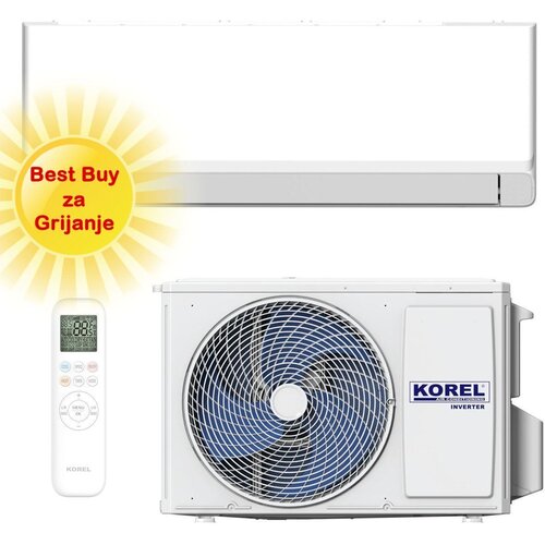 Korel KLIMA UREĐAJ 5,4kW KSAZ-18DCEG - ZENIT, za prostor do 50m2, A+++ energetska klasa, Wi-Fi, R32 Cijene