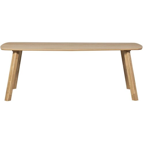 WOOOD Blagovaonski stol od punog hrasta 100x180 cm Tablo &amp;ndash; Slike