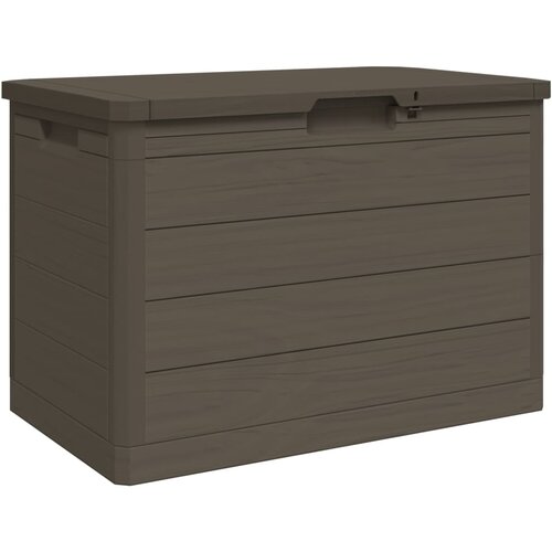 vidaXL Zunanja &scaron;katla za blazine rjava 77,5x44,5x53 cm PP, (21208160) Cene